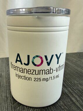 Ajovy Teva Pharmaceutical Promo Insulated Travel Mug